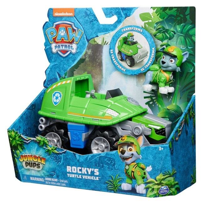 Paw Patrol - Jungle Themed Vehicle - Rocky (6067763) (N)