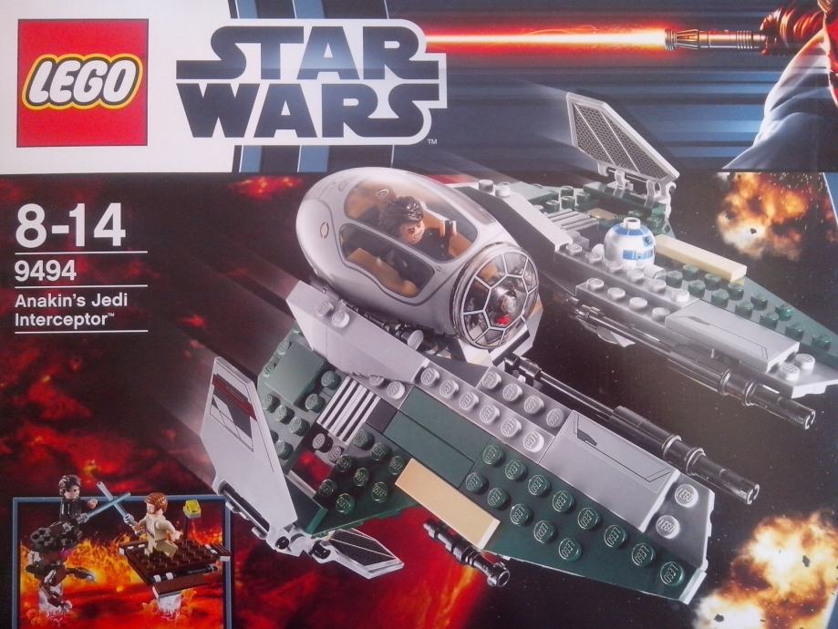 LEGO star wars - anakin's jedi interceptor