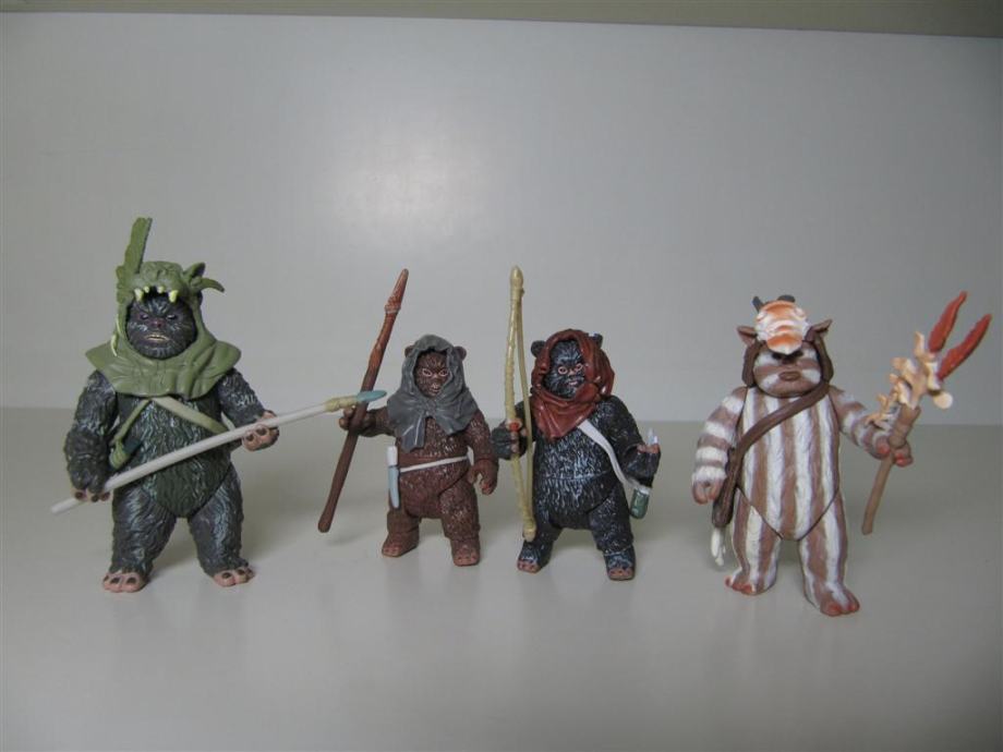 STAR WARS HASBRO/KENNER Ewoks set II