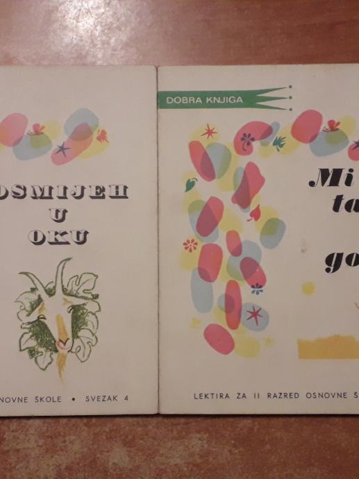 BIBLIOTEKA DOBRA KNJIGA SVEZAK 2,4:MI SMO TAKVI I GOTOVO/OSMJEH U OKU