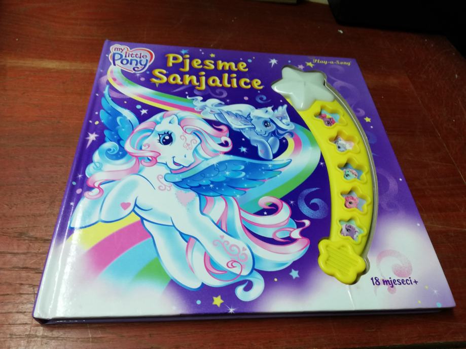 Pjesme sanjalice, zvučna knjiga, My little Pony