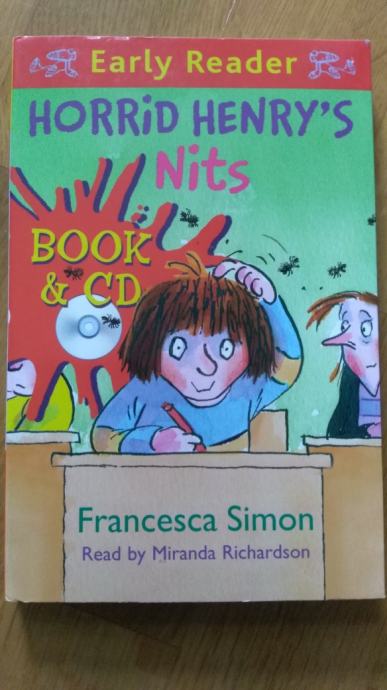 Early reader Horrid Henry's nits knjiga i CD