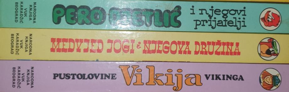 Pero Djetlić + Medvjed Jogi + Viki viking