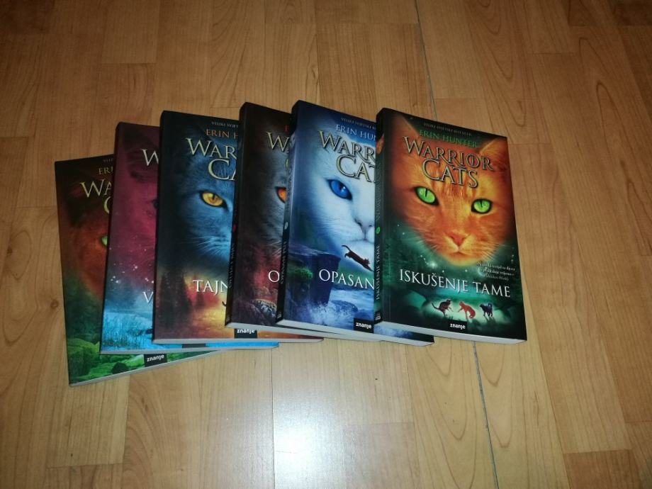 Warrior Cats serijal, 6 knjiga