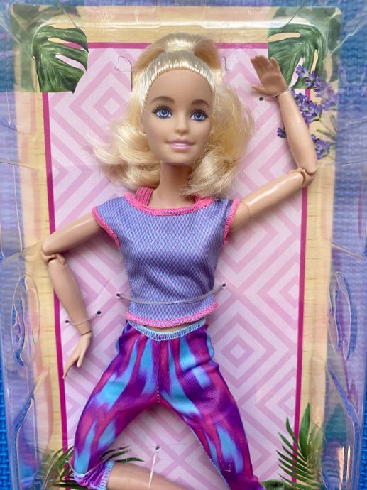 Nova, original zapakirana “Made to Move” Barbie (yoga)