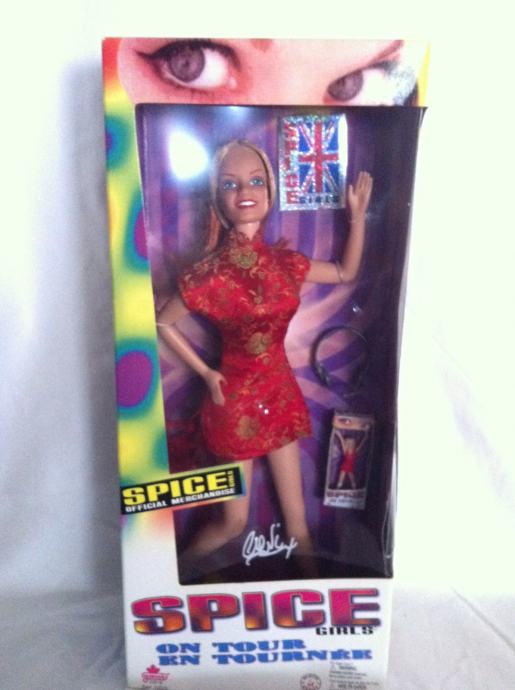 Spice Girls On Tour 1998 Galoob Nib Doll Geri Ginger Spice 