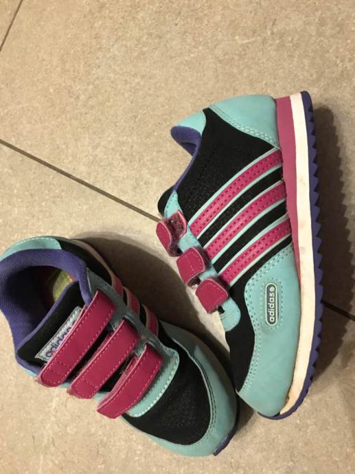 Adidas tenisice tirkizno crne 25