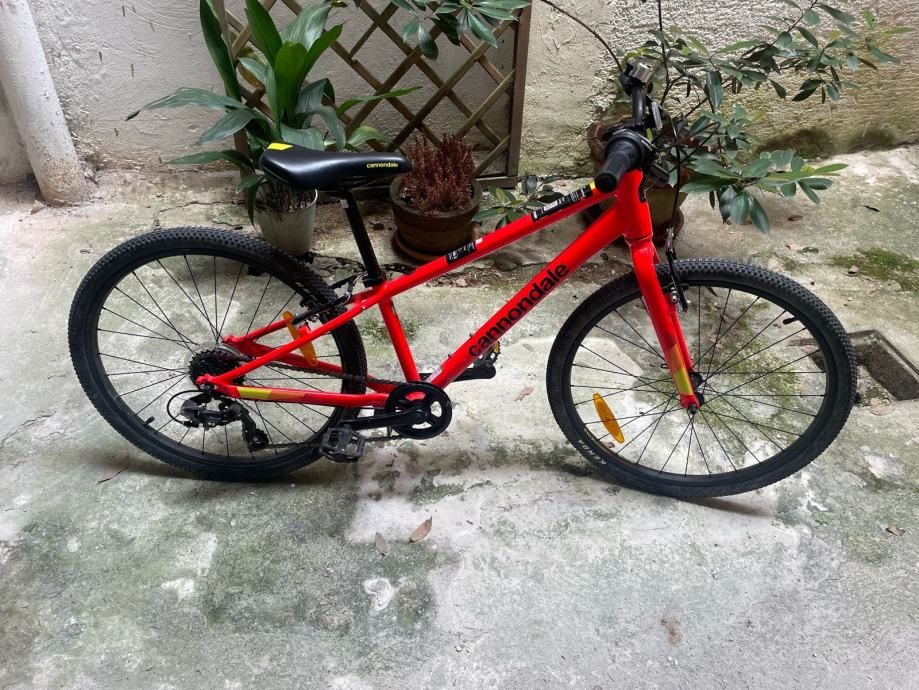 Bicikl Cannondale Kids Quick 24 - acid red