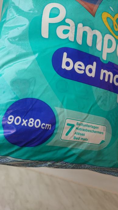 Pampers Bed Mats Zaštitne Podloge Za Krevet Novo