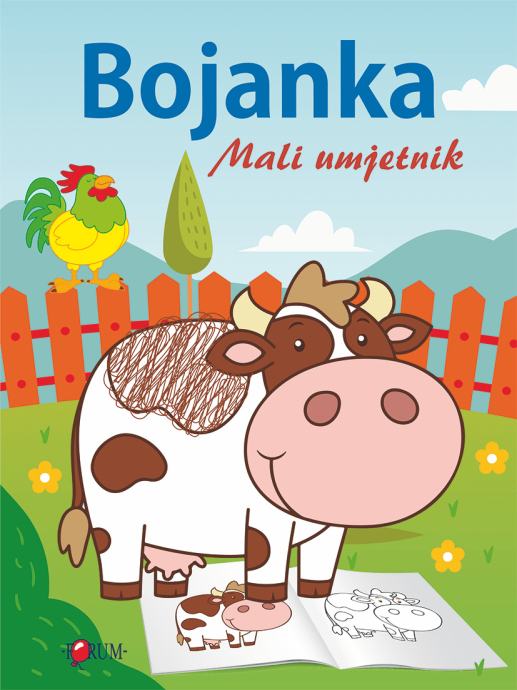 Bojanka Mali umjetnik 1-4 – KRAVA