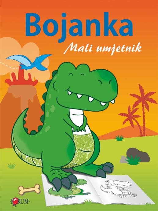 Bojanka Mali umjetnik 1-4 – KROKODIL