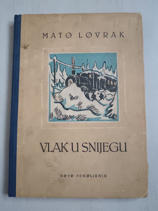 Mato Lovrak Vlak U Snijegu 1950