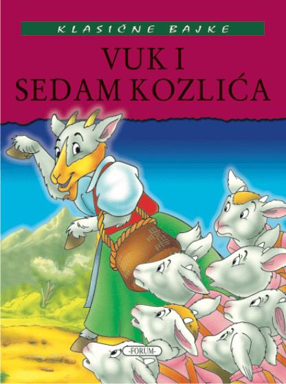 Zbirka Klasične bajke 1-6 – Vuk i sedam kozlića