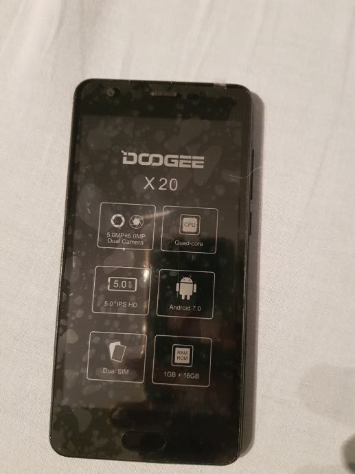 Doogee x20 аккумулятор