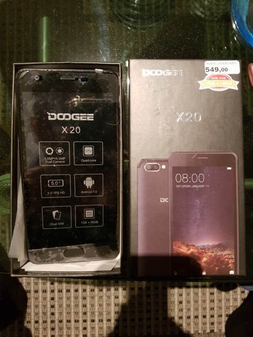 Doogee x20 аккумулятор