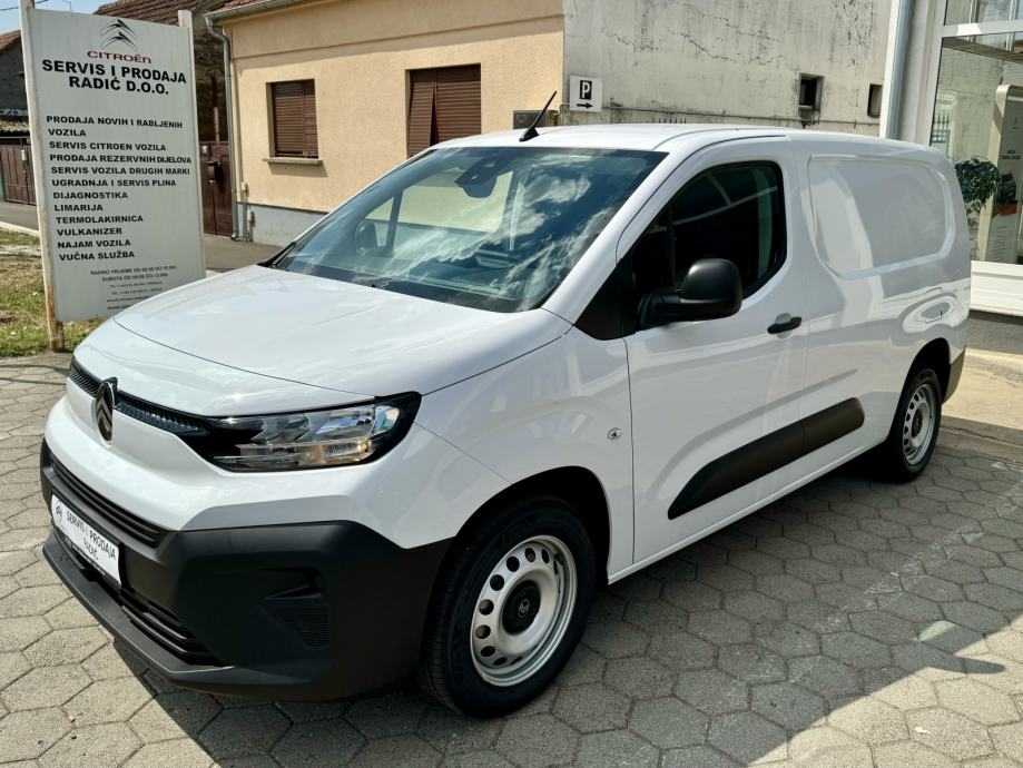 AKCIJA! Citroën Berlingo Furgon XL Nivo2 - 3 SJEDALA - ISPORUKA ODMAH!, 2024 god.