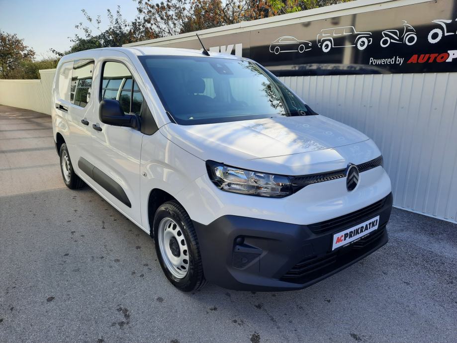 CITROEN BERLINGO FURGON Produžena kabina XL 1.5 BlueHDi 100 BVM6, 2024 god.