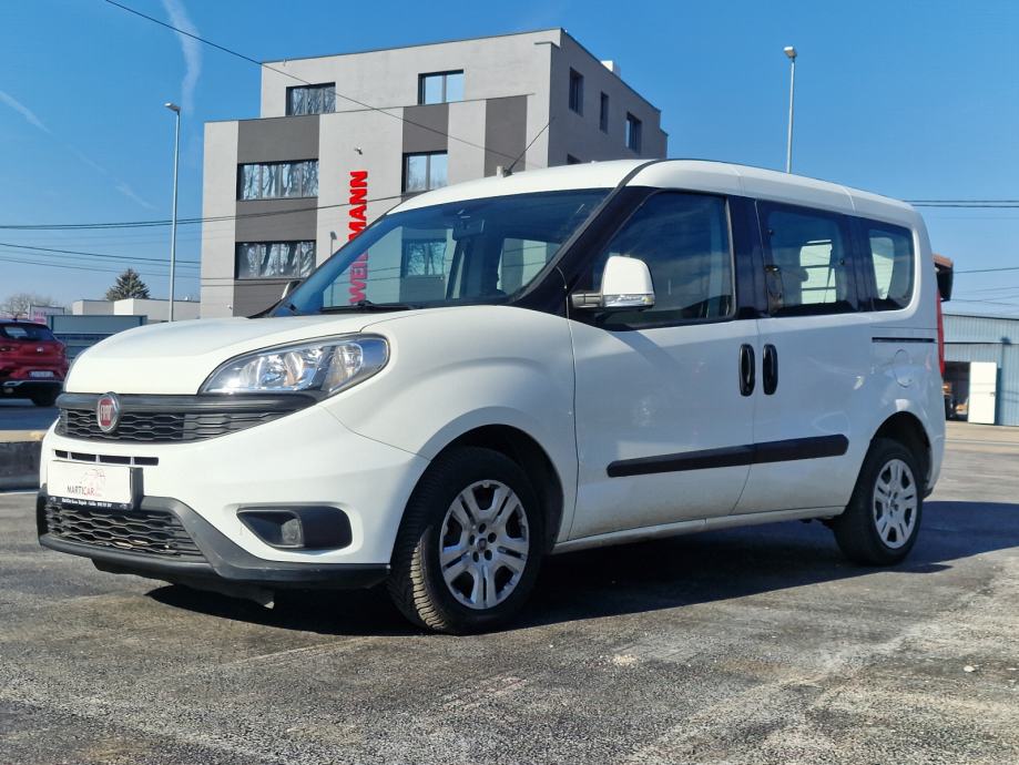 FIAT DOBLO 1.3 M-JET 2017 GOD.N1 5 SJEDALA 100%PDV-e 154 TKM HR AUTO, 2017 god.