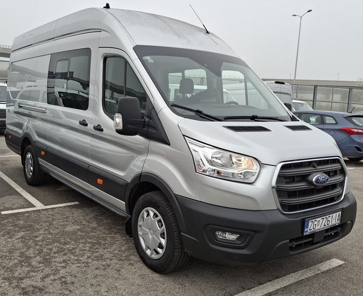 Ford Transit 2.0 TDCI 170 KS L4H3 6 SJEDALA 1VL Nije uvoz 9000 KM, 2020 god.