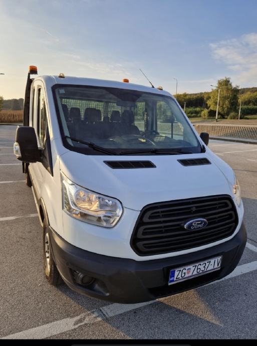 Ford Transit 2.2 Tdci dupla kabina + sanduk, 2016 god.