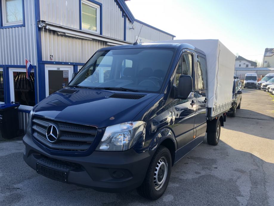 MERCEDES SPRINTER 213 CDI DUPLA KABINA KLIMA 7 SJEDALA CERADA, 2016 god.