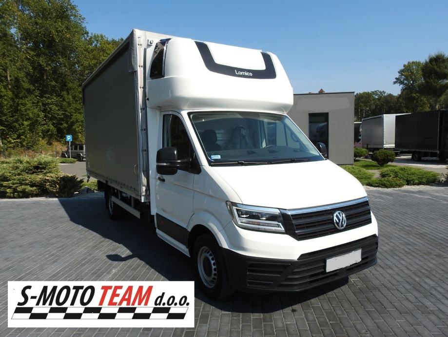 Volkswagen CRAFTER PLATFORMA  10 PALETA WEBASTO, 2019 god.