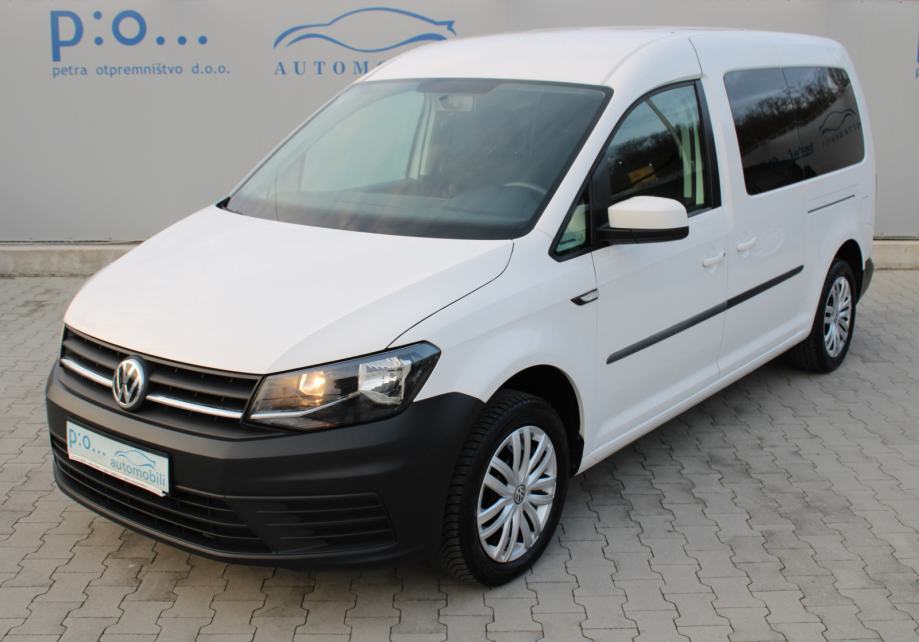 ➡️ VW Caddy 2.0TDI MAXI N1 5sjedala KLIMA PDC Tempomat Bluetooth 2017., 2017 god.