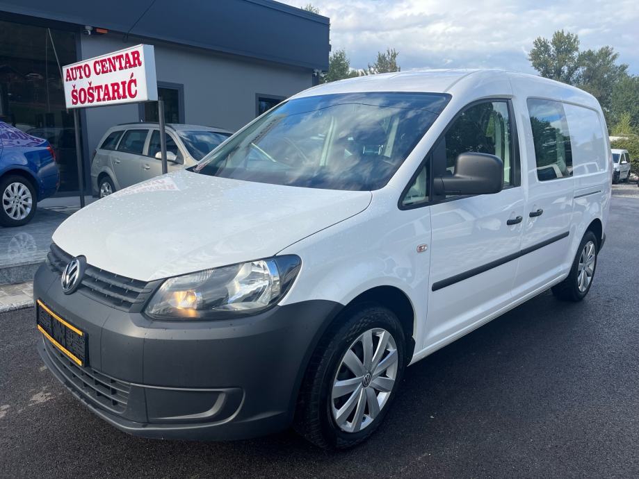 VW Caddy Maxi 1.6 TDI MIXTO N1 5 SJEDALA - 2 X BKV, KLIMA; SERVISNA, 2015 god.