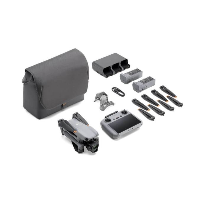 DJI AIR 3, FMC, RC2, Care refresh 1god + hard case