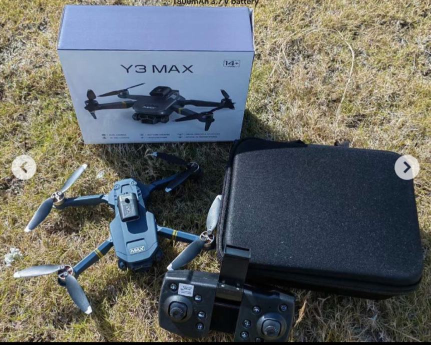 DRON Y3MAX GPS 2 kamere+ 1 baterija