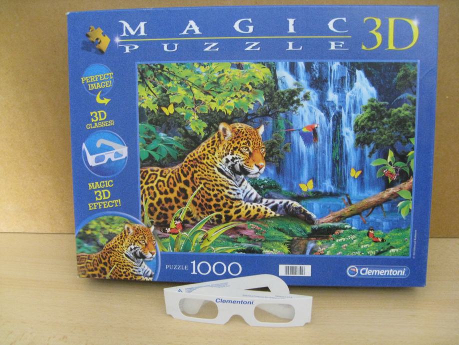 3D PUZZLE S PRIPADNIM NAOČALAMA