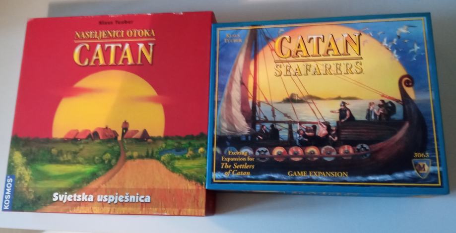 Catan plus ekspanzija Seafarers