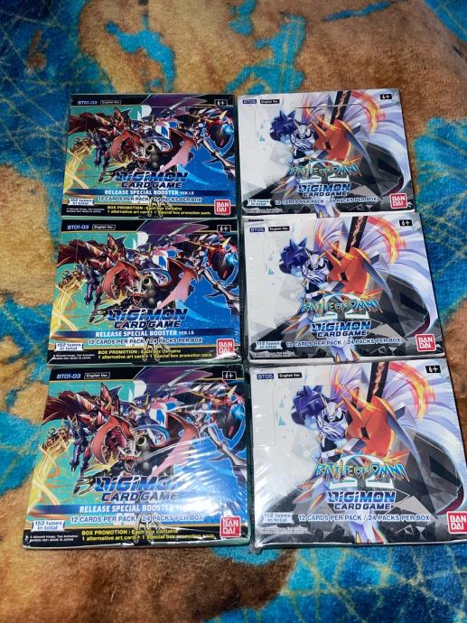 Digimon Card Game Booster Box