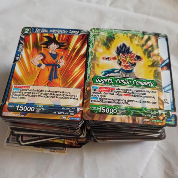 Dragon Ball super karte za igranje kartanje tcg novo 600 komada