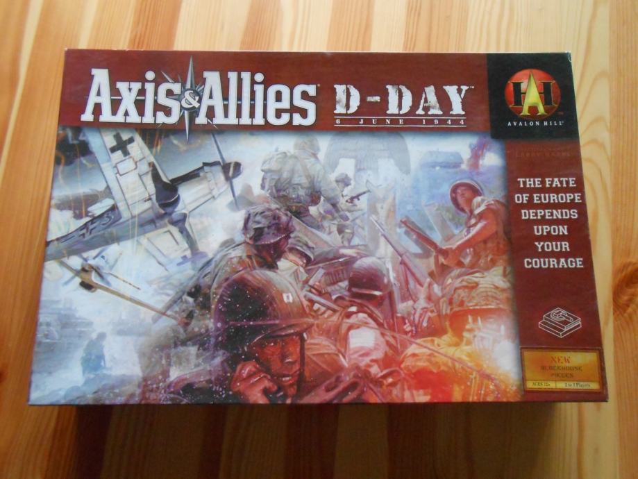 Društvena igra Axis & Allies D day board game