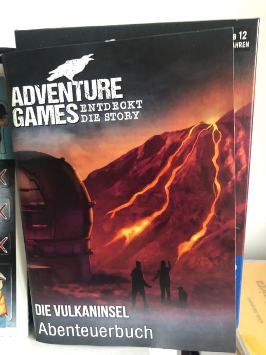 Društvena igra:DIE VULKANINSEL, ADVENTURE GAMES