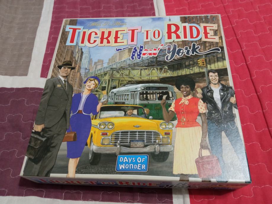 Društvena igra TICKET TO RIDE New York