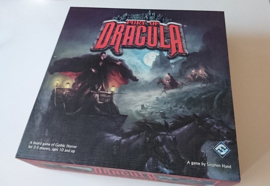 Fury of Dracula 2nd edition - društvena igra / board game