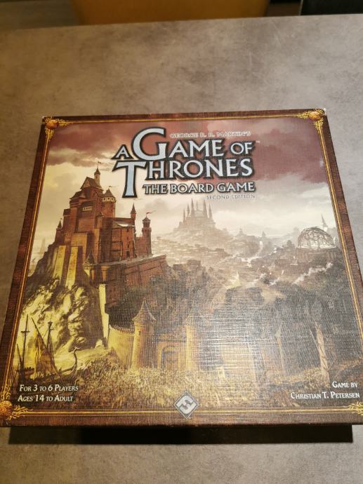 Game of thrones boardgame 2nd edition