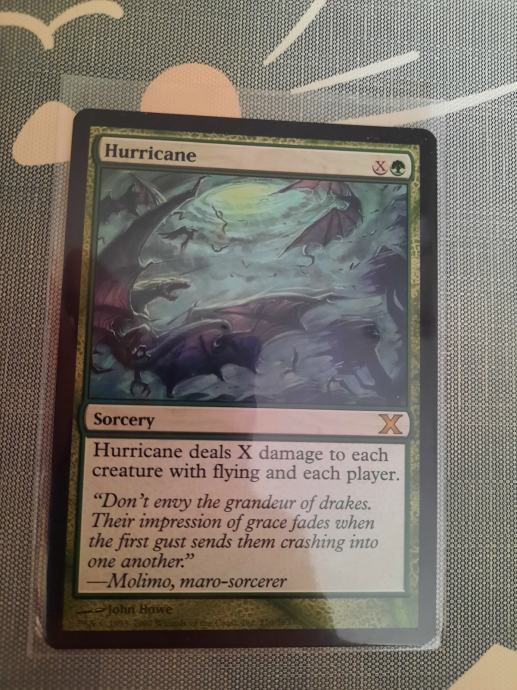 Hurricane, Tenth Edition, MINT - Magic TCG