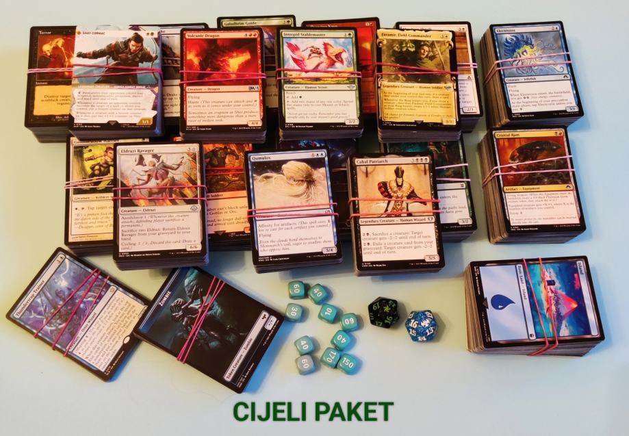 MAGIC THE GATHERING ready-to-play PAKET, preko 1600 karata