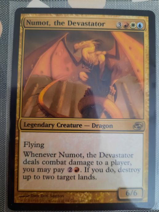 Numot, the Devastator, MINT - Magic TCG