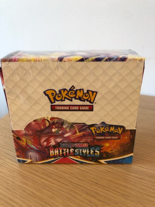 Pokemon Booster box Battle styles, NOVO!