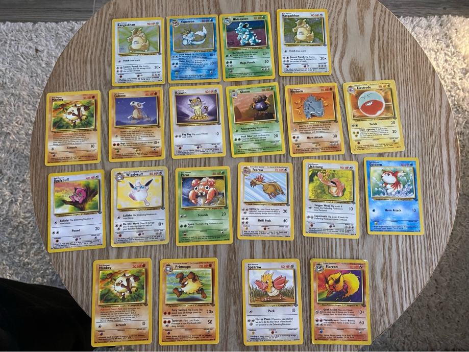 Pokemon jungle set