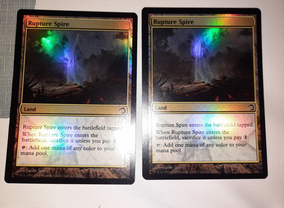 Rupture Spire hologramska Magic karta