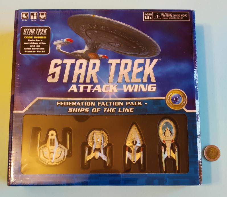 STAR TREK Attack Wing - FEDERATION FACTION PACK - Ships of the Line