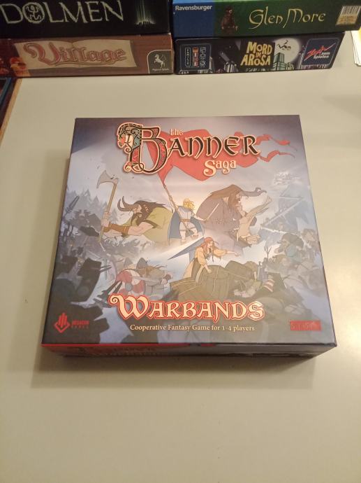 THE BANNER SAGA : WARBANDS - društvena igra / board game do 4 igrača