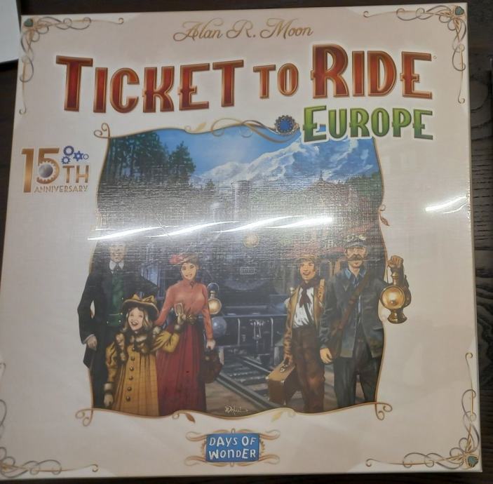 Ticket to Ride: Europe - 15th Aniversarry Edition (ENG verzija)