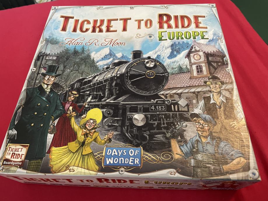 Ticket to Ride Europe - društvena igra