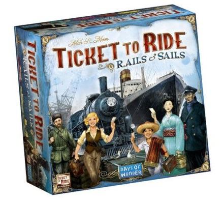 Ticket To Ride - Sails and Rails (ENG)(N)